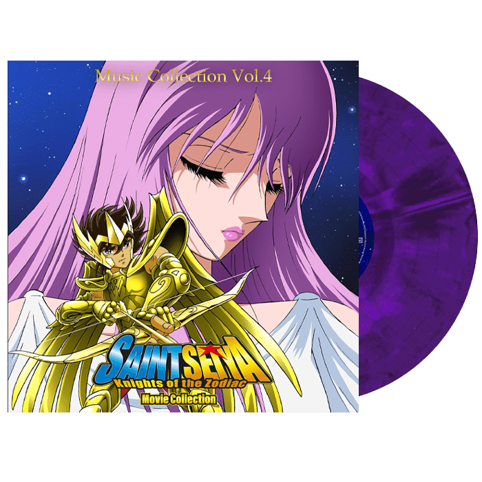 vinyle saint seiya ost volume 4 visuel produit