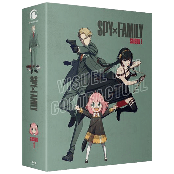 spy x family saison 1 blu ray visuel produit