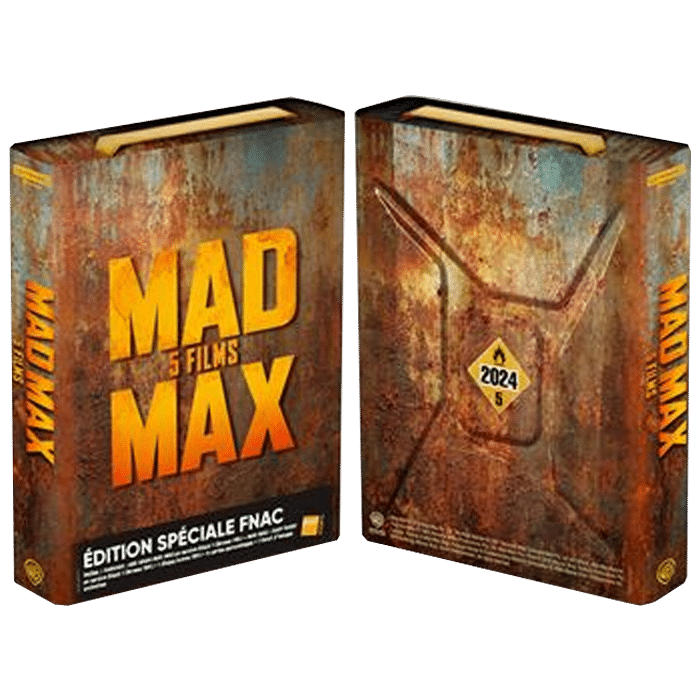 MAD MAX Petrol tank 4k collector 5 films visuel produit