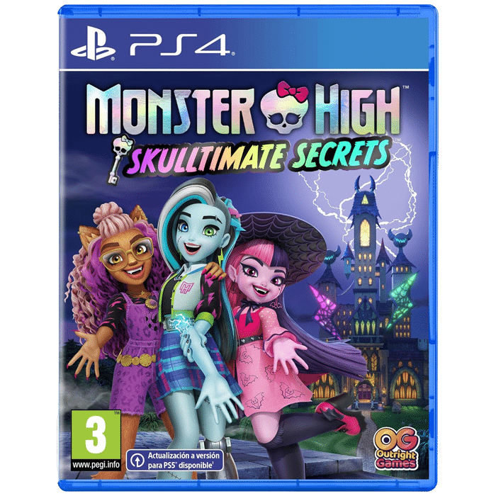 monster high skulltimate secrets ps4 visuel produit