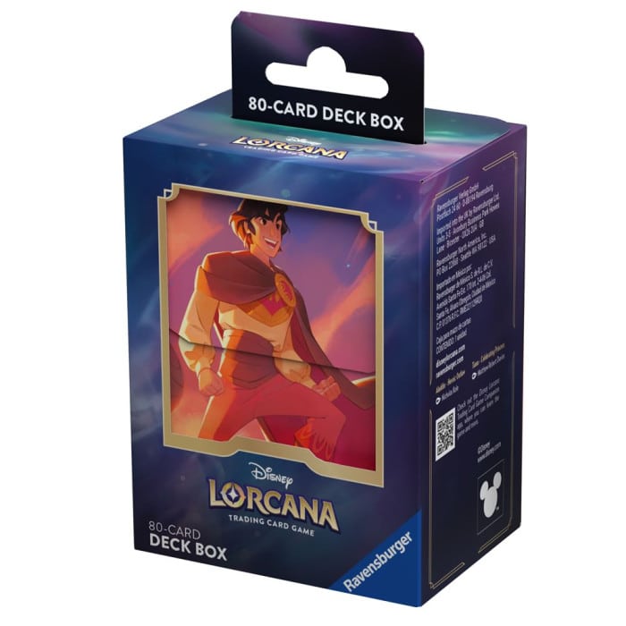 cartes disney lorcana boite deck aladdin s5 visuel produit