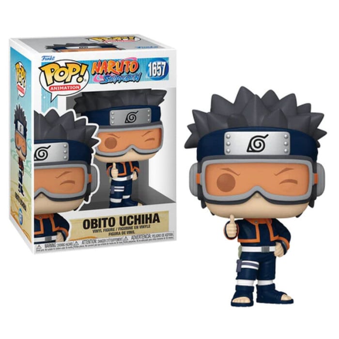 funko pop naruto obito uchiwa enfant visuel produit