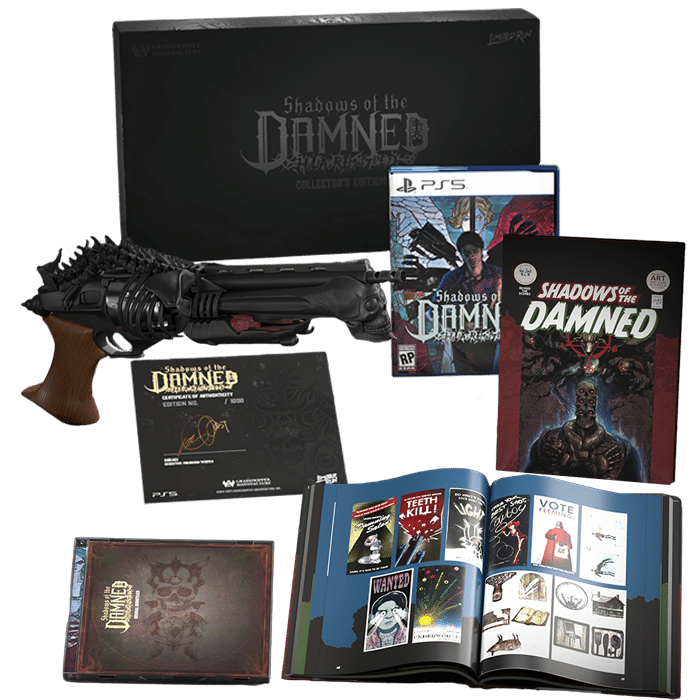 shadows of the damned hella remastered collector ps5 visuel produit