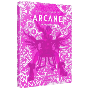 artbook lart et la creation de arcane visuel produit