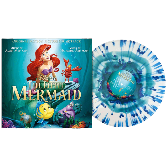 vinyle la petite sirene dessin anime visuel produit