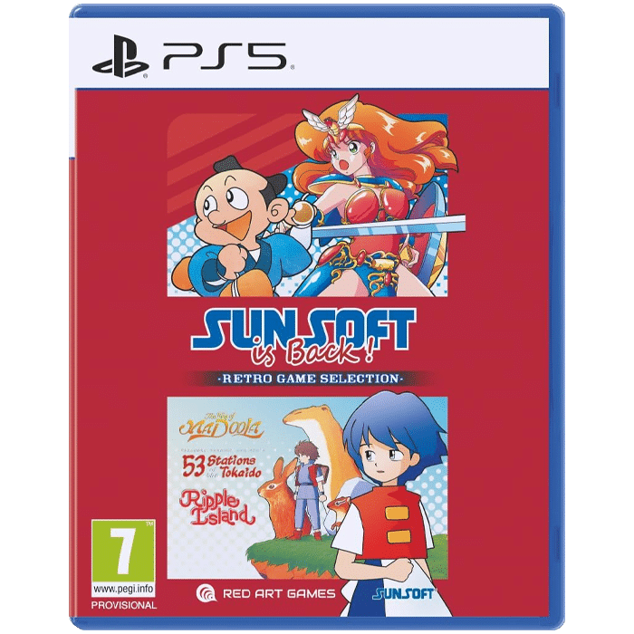sunsoft is back retro game selection ps5 visuel produit