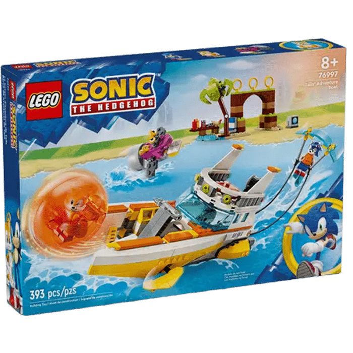 lego sonic bateau d aventures de tails 76997 visuel produit v3