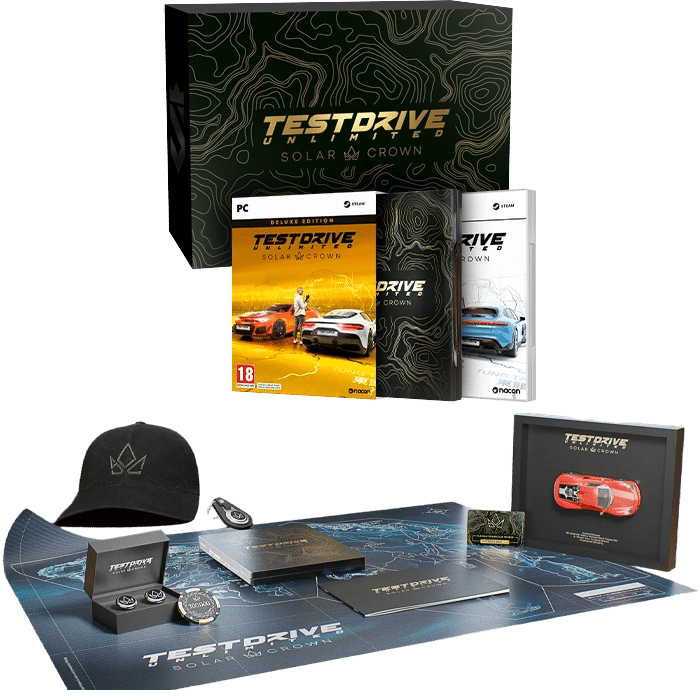 test drive unlimited solar crown collector pc visuel produit