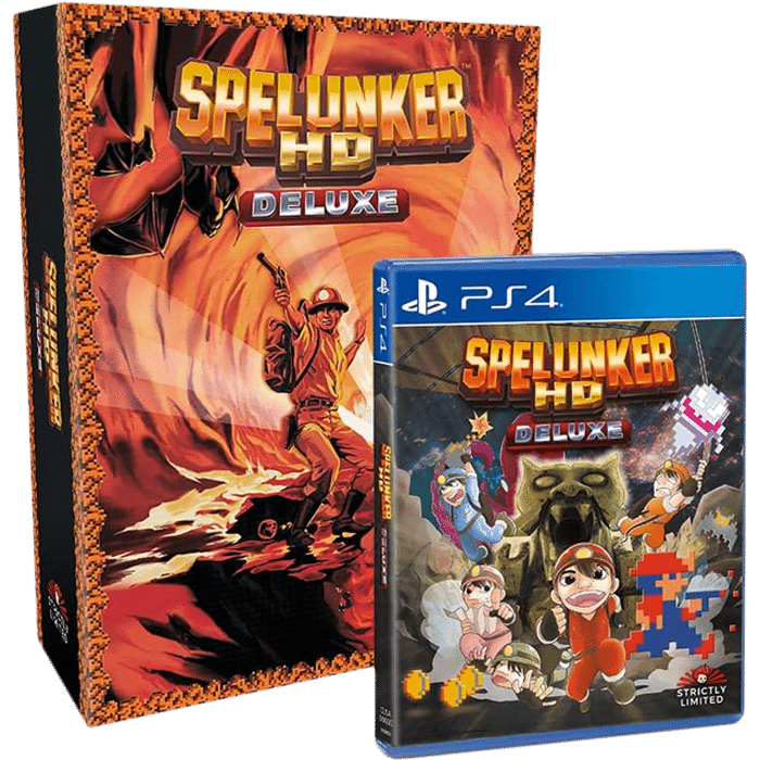 spelunker hd deluxe collector ps4 visuel produit