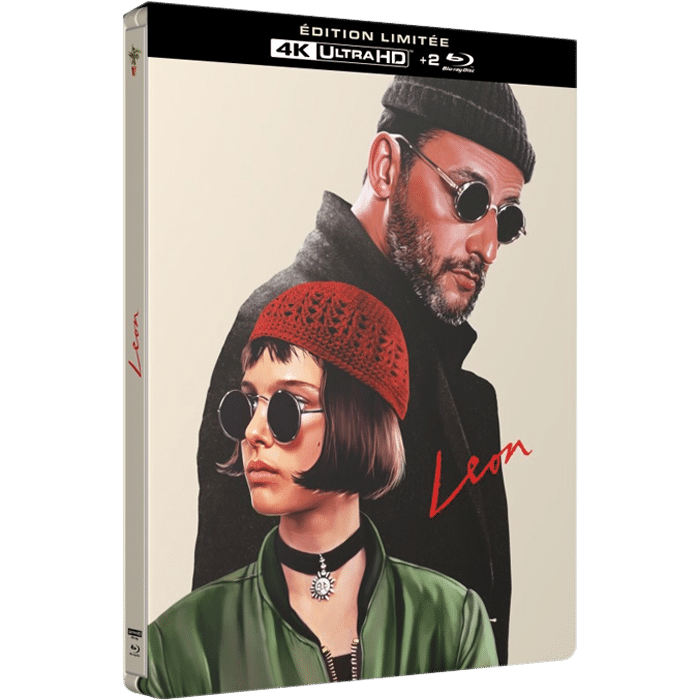 leon blu ray 4k steelbook visuel produit