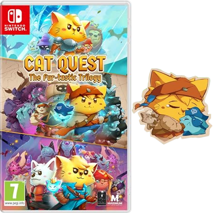 Cat Quest The Fur-tastic Trilogy Switch visuel v2 produit