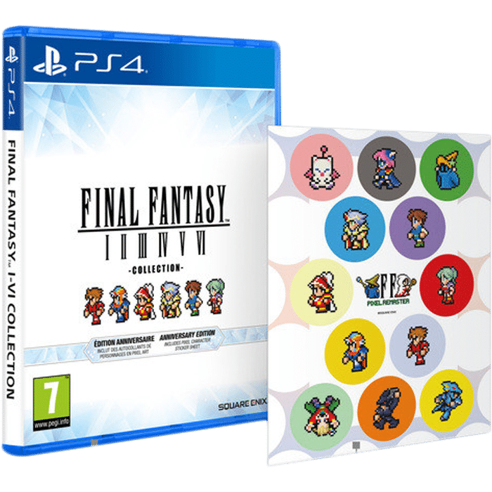 Final Fantasy I VI Collection Edition Anniversaire PS4 visuel produit