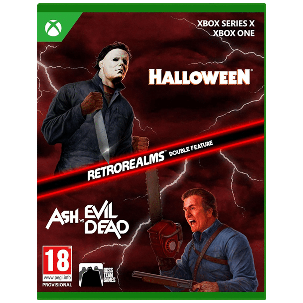 Halloween et Ash vs Evil Dead Retro Realms Xbox visuel produit