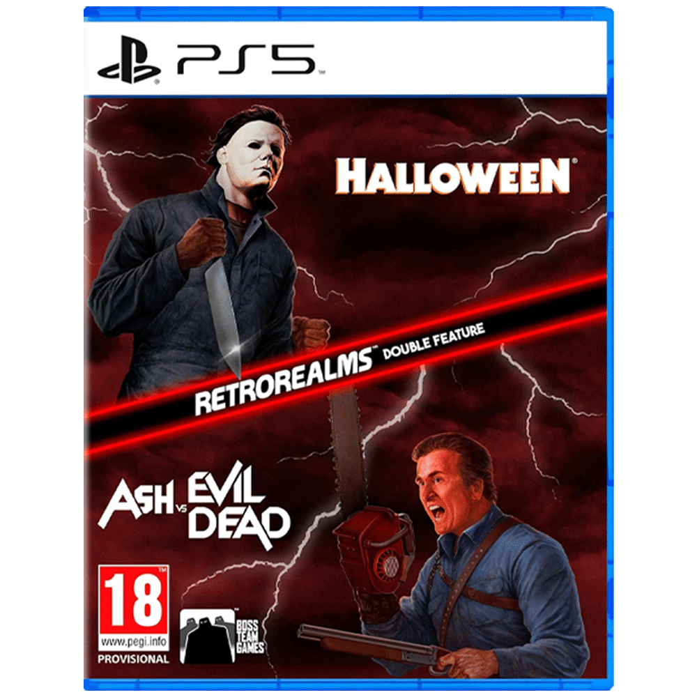 Halloween et Ash vs Evil Dead Retro Realms PS5 visuel produit