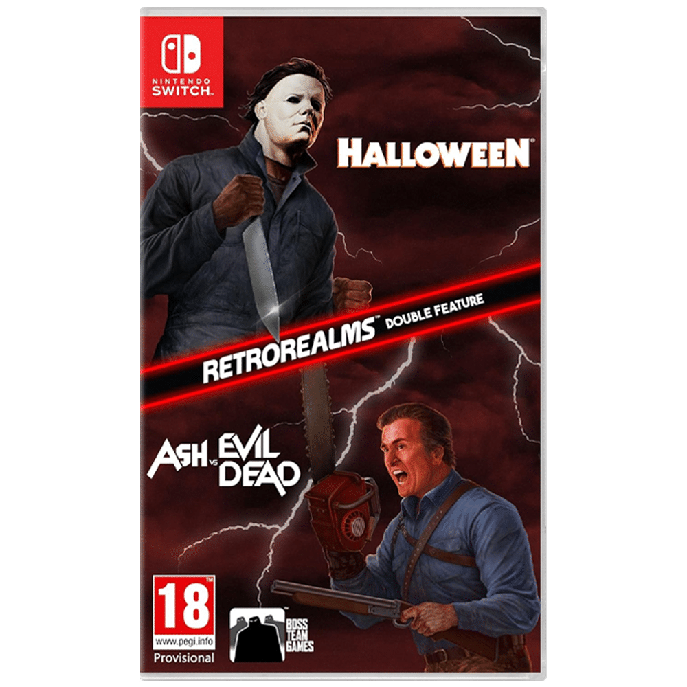 Halloween et Ash vs Evil Dead Retro Realms Switch visuel produit