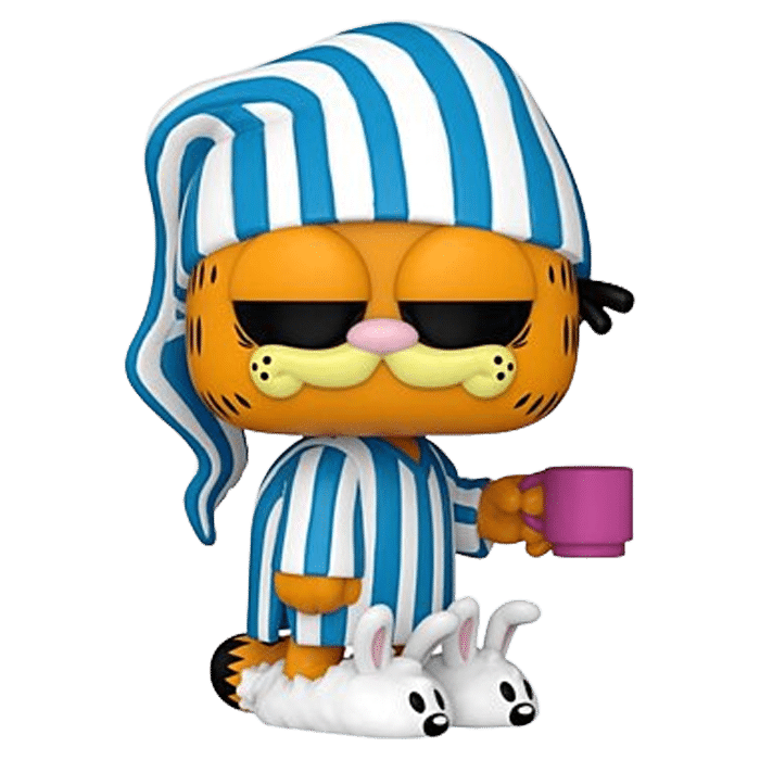 funko pop comics garfield avec un mug visuel produit