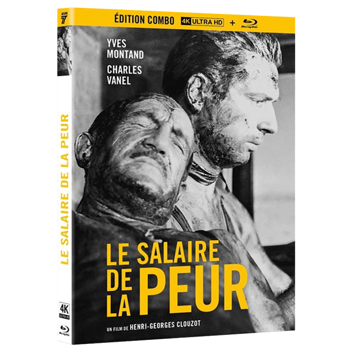le salaire de la peur blu ray 4k combo blu ray visuel produit