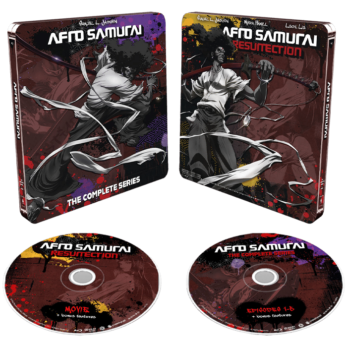 afro samurai blu ray steelbook visuel produit