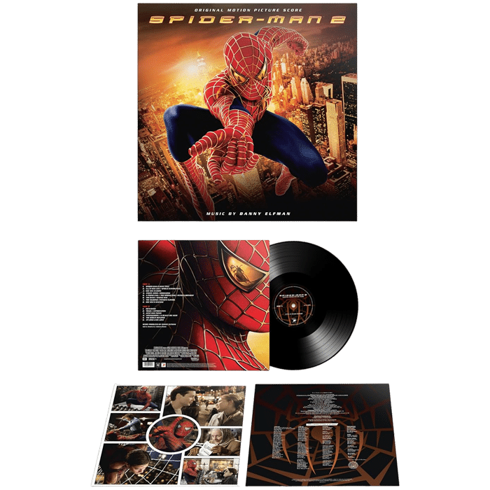 vinyles spider man 2 bande originale visuel produit