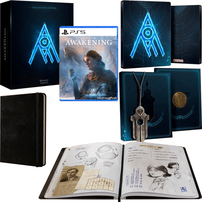 unknown 9 awakening collector ps5 visuel produit