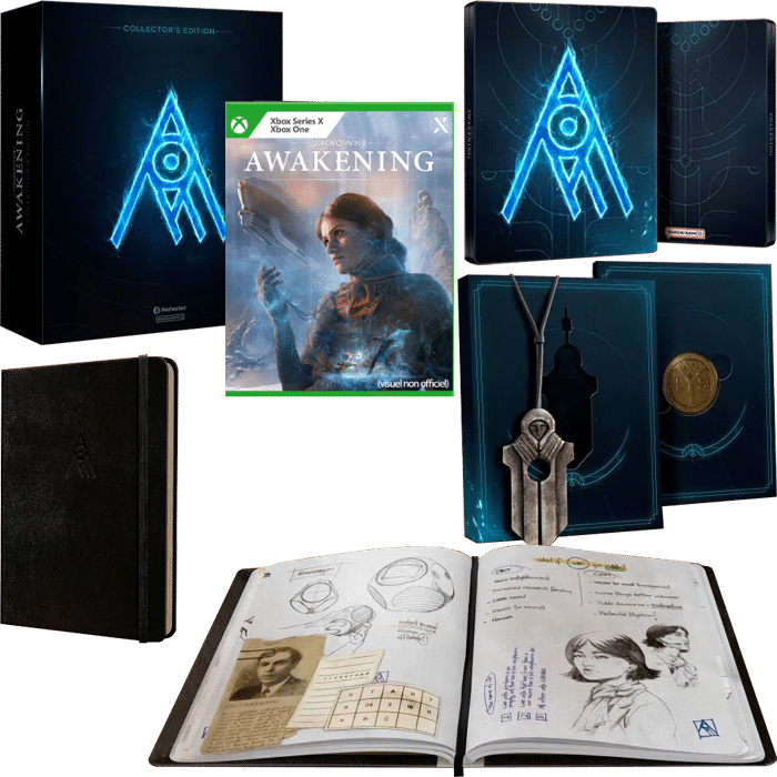 unknown 9 awakening collector xbox series x visuel produit
