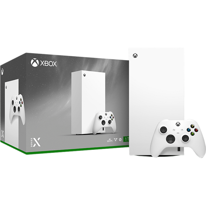 Console Xbox Series X Digital packaging visuel produit