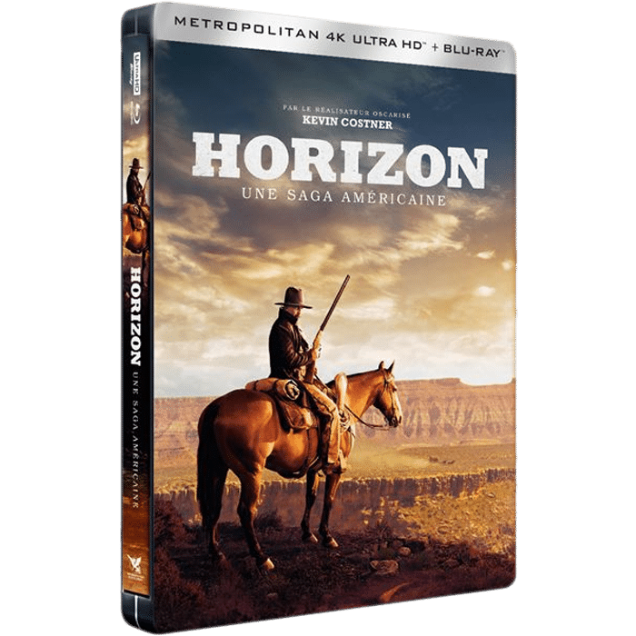 Horizon Une Saga Américaine Chapitre 1 4K Steelbook natikonal visuel definitif produit
