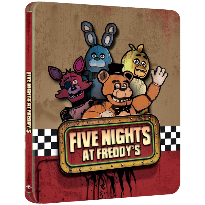 five nights at freddys 4k steelbook alternatif visuel produit