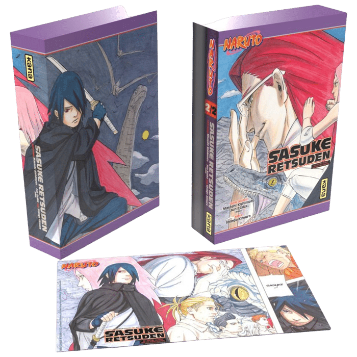 fourreau naruto sasuke retsuden tome 2 visuel produit