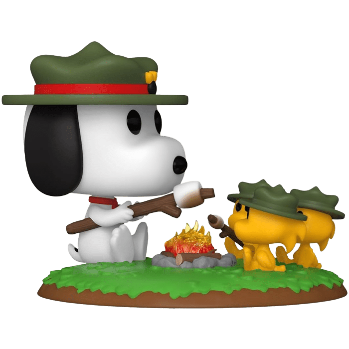 funko pop peanuts snoopy camping visuel produit