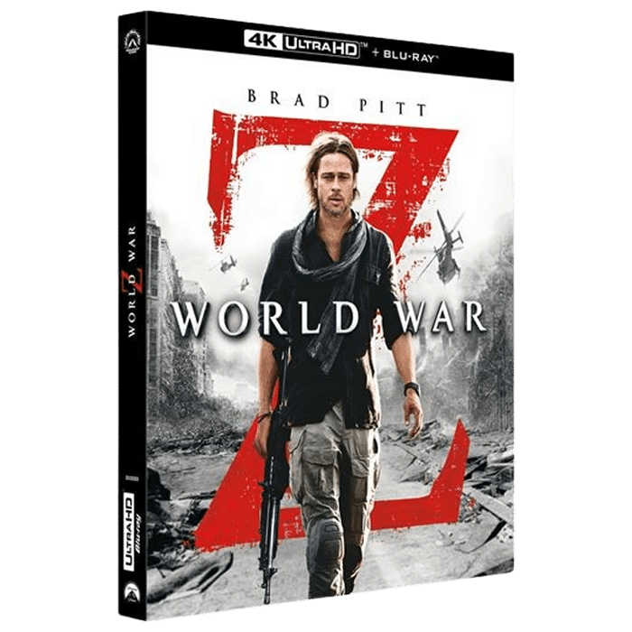 world war z blu ray 4k visuel produit
