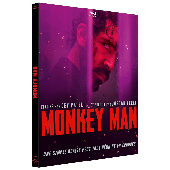 monkey man blu ray visuel produit