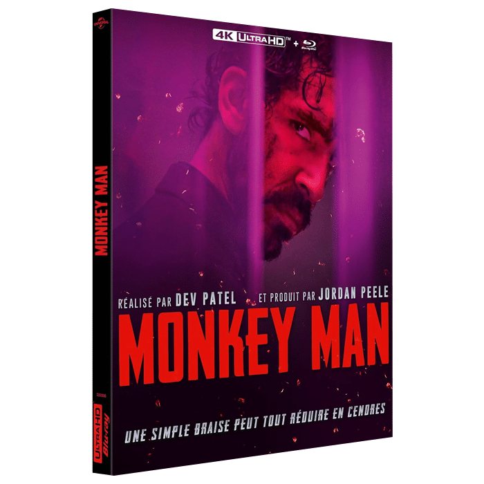 monkey man 4k produit