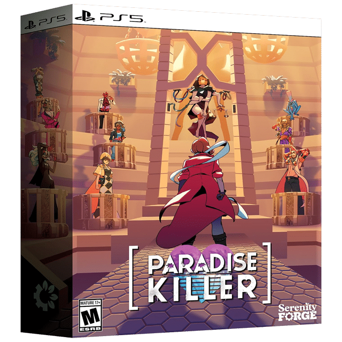 paradise killer collector sur ps5 visuel produit