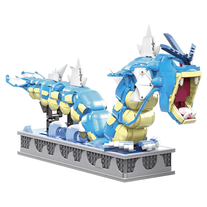 mega pokemon leviator en mouvement visuel produit