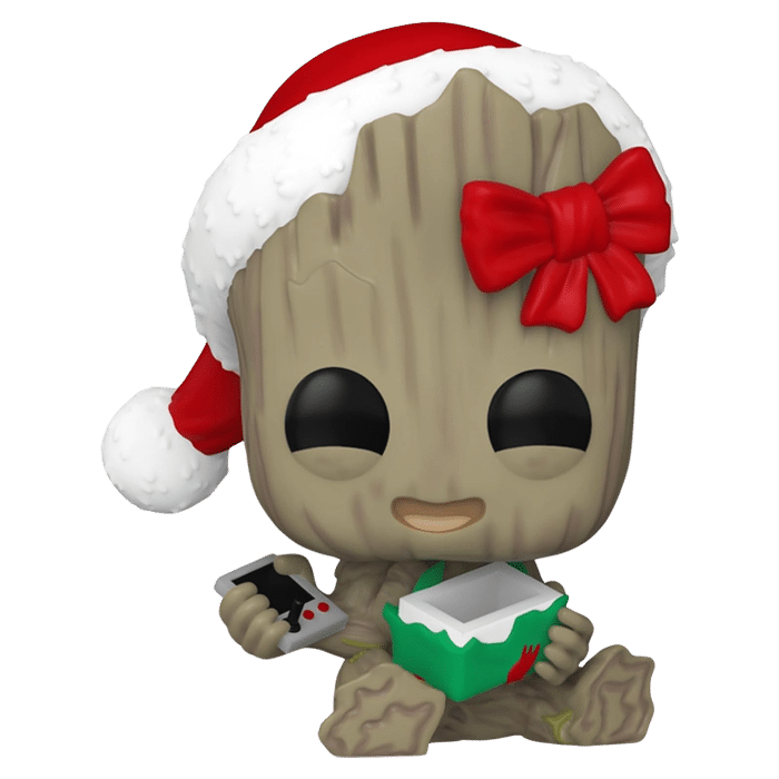 funko pop marvel holiday groot visuel produit