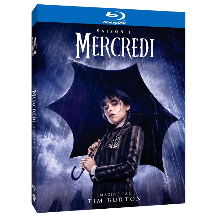 mercredi saison 1 blu ray produit