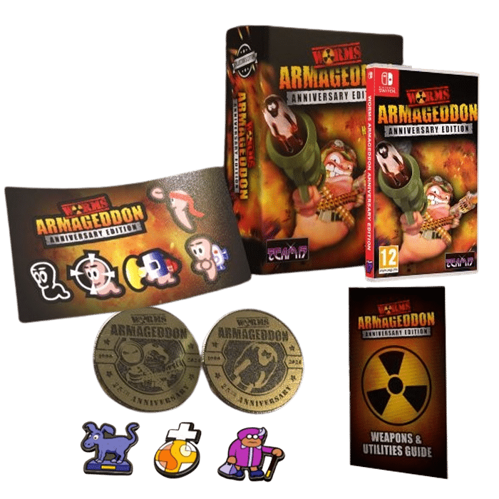 worms armageddon collector sur switch visuel produit