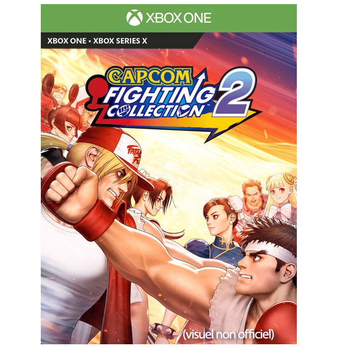 capcom fighting collection 2 sur xbox visuel produit