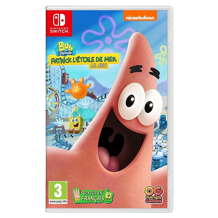 Patrick l'étoile de mer switch produit
