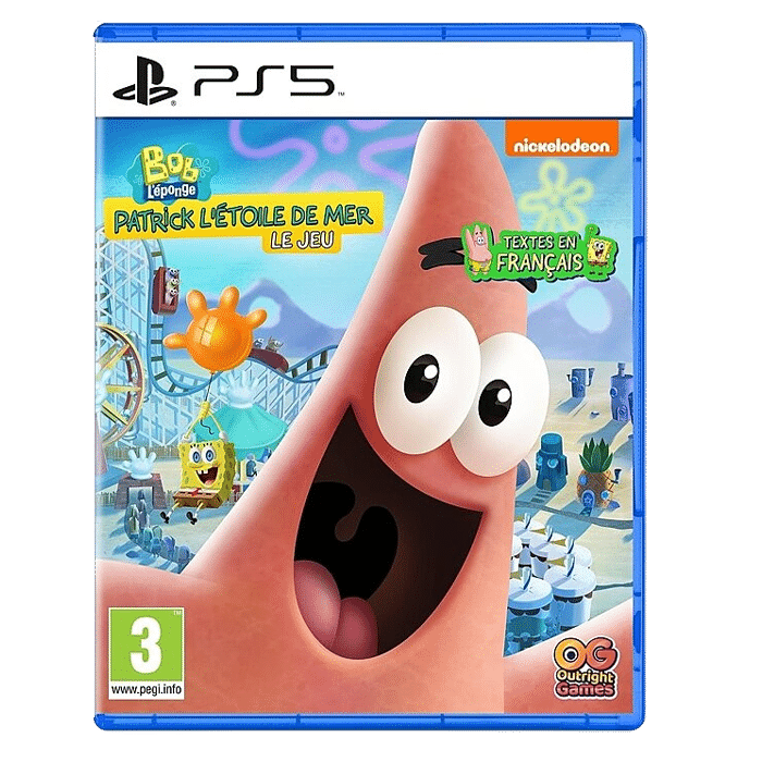 Patrick l'étoile de mer ps5 produit