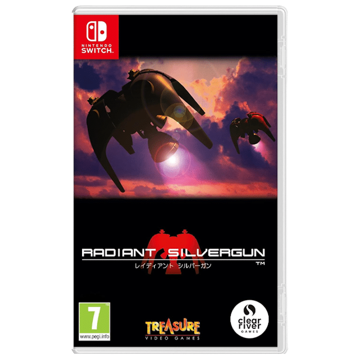 radiant silvergun sur switch visuel produit
