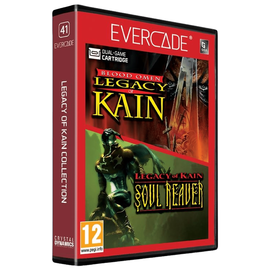 legacy of kain sur evercade visuel produit