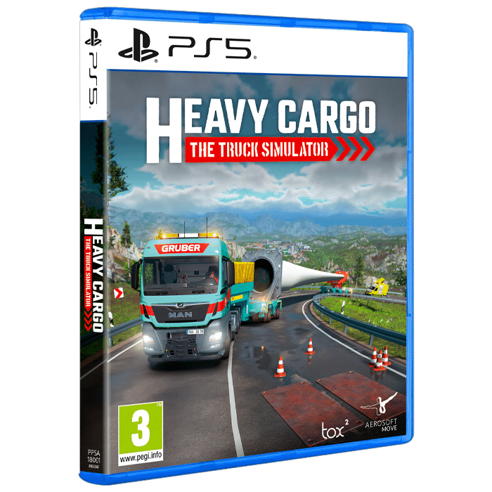 heavy cargo the truck simulator sur ps5 visuel produit
