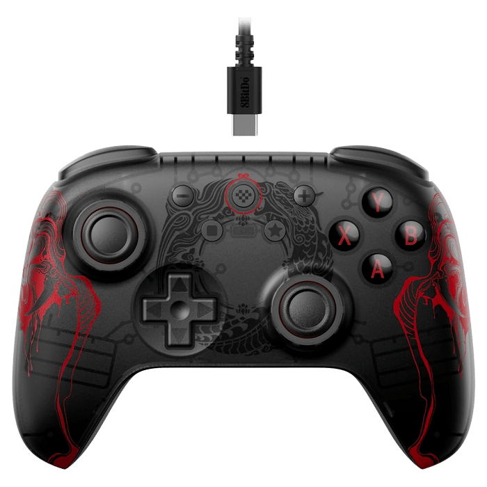 manette 8bitdo black myth wukong sur pc visuel produit