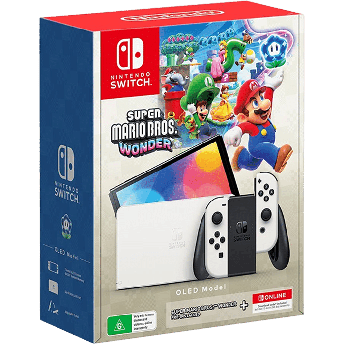 Console Switch Oled Mario Wonder NZ provisoire produit