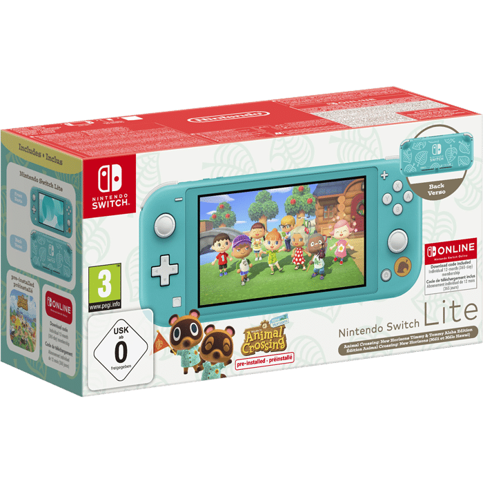 Pack Switch Lite Animal Crossing Méli Mélo v2 produit