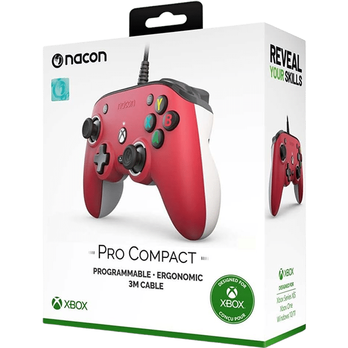Test Manette Nacon Pro Compact : robuste mais glissante