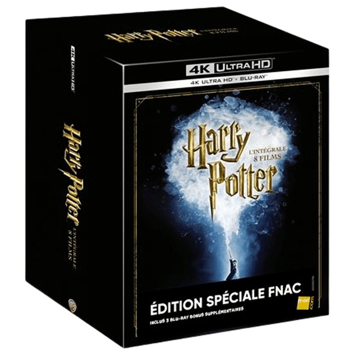 Harry Potter Intégrale Fnac Blu Ray 4K produit