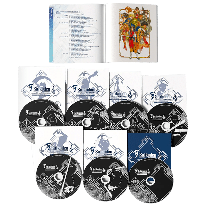 ost cd genso suikoden hd remaster import visuel produit